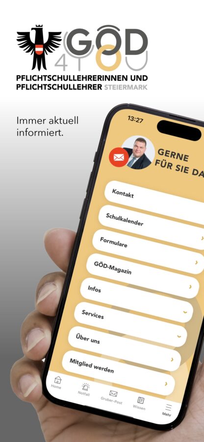 GÖD4YOU App Screen 1