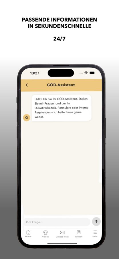 GÖD4YOU App Screen 5