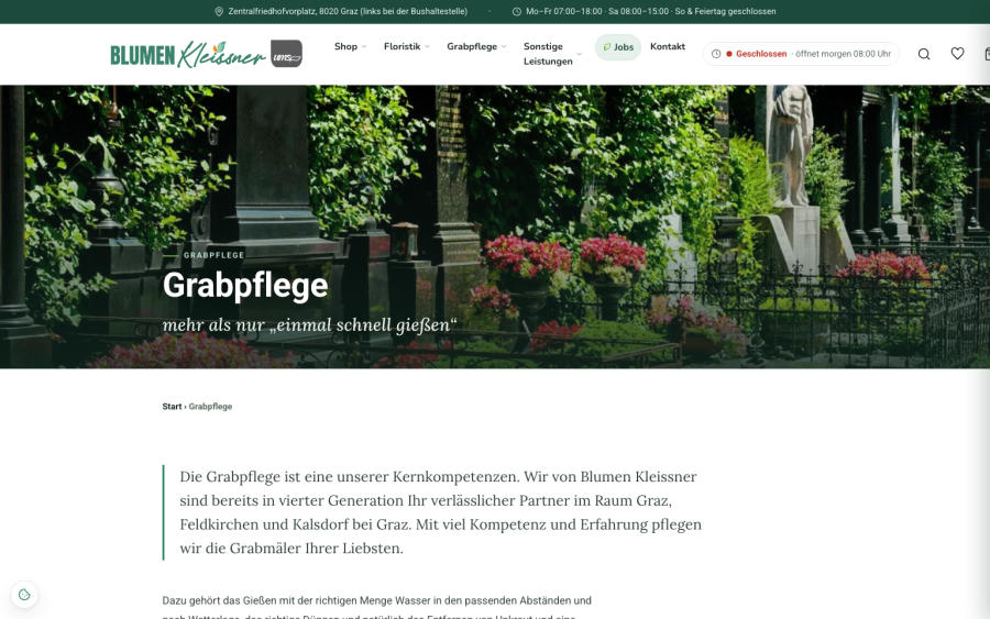 Blumen Kleissner Screen 3