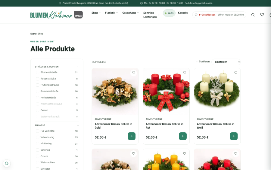 Blumen Kleissner Screen 2