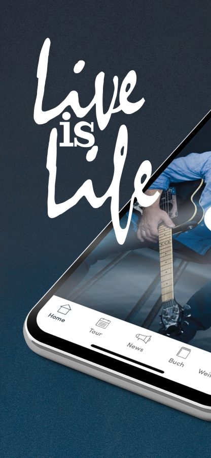 Live Is Life App Screen 1