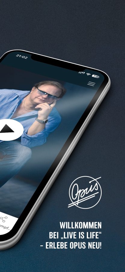 Live Is Life App Screen 2