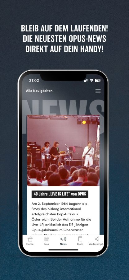Live Is Life App Screen 4